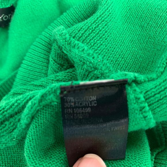 Preston & York Blouse Small Green Top - Picture 7 of 7